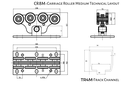 Cantilever Carriage Gate Roller 