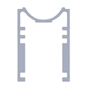 Aluminum channel for Angle Direction