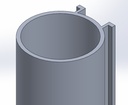 Aluminum Round Channel for Angle Fence